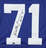 Walter Jones Signed Seattle Seahawks Jersey Inscribed "HOF '14" (Schwartz COA)