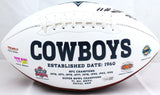 Micah Parsons Autographed Dallas Cowboys Logo Football-Fanatics *Black