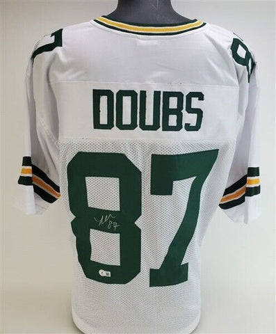 Romeo Doubs Signed Green Bay Packer Jersey (Beckett) 2022 4th Rnd Pk / Nevada WR