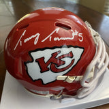 Tommy Townsend Autographed Signed Kansas City Chiefs Mini Helmet Beckett