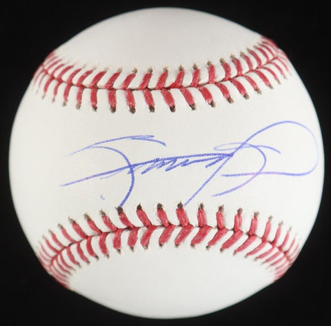 Sammy Sosa Signed OML Baseball (JSA COA) Chicago Cubs All-Time Home Run Leader