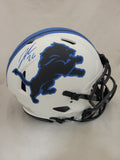 JAHMYR GIBBS SIGNED DETROIT LIONS LUNAR ECLIPSE SPEED AUTHENTIC HELMET FANATICS