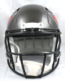 Mike Alstott Autographed Buccaneers F/S 97-13 Speed Helmet - Beckett W Hologram