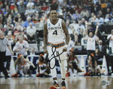 Lonnie Walker Autographed 11x14 Basketball Photo Univ of Miami Beckett