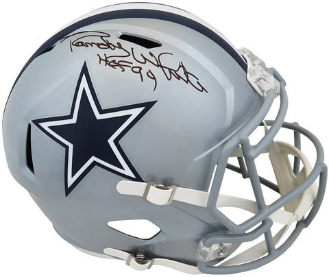 Randy White Signed Cowboys Riddell Full Size Speed Rep Helmet w/HOF'94 -(SS COA)