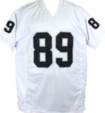 Bryan Edwards #89 Autographed White Pro Style Jersey- Beckett W Auth *8