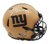 Eli Manning Signed New York Giants Speed Authentic STS 2 NFL Helmet