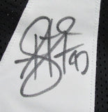 Troy Polamalu Signed/Auto Custom Black Football Jersey Steelers Beckett 190333