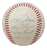 1962 New York Yankees Team Signed Baseball Yogi Berra + 22 Others BAS LOA