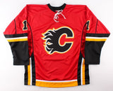 Brian Elliott Signed Calgary Flames Jersey (Beckett COA) 2xNHL All Star Goalie