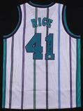 Glen Rice Signed Charlotte Hornets Jersey (Fiterman Sports Hologram) 3x All Star