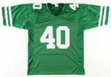 Bobby Jackson Signed New York Jets Jersey Multiple Career Inscriptions/JSA COA