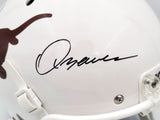 QUINN EWERS AUTOGRAPHED TEXAS FULL SIZE HELMET WHITE CHINSTRAP BECKETT 201714