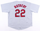 Mike Matheny Signed St Louis Cardinals Jersey (Schwartz COA) Manager 2012- 2018