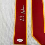 Autographed/Signed Isiah Pacheco Kansas City White Football Jersey JSA COA