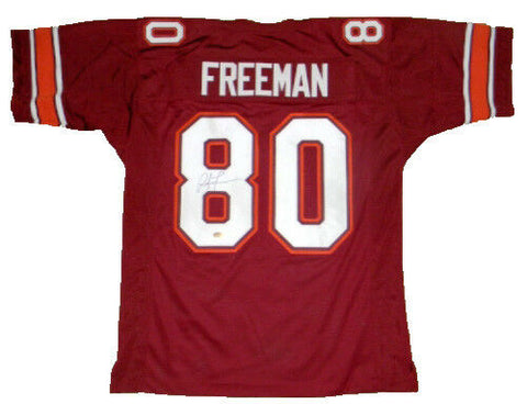 ANTONIO FREEMAN SIGNED AUTOGRAPHED VIRGINIA TECH HOKIES #80 THROWBACK JERSEY COA