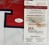 Christian Laettner Signed White Team USA Jersey (JSA) 1992 Gold Medal Dream Team