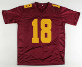 Jason Sehorn Signed USC Trojans Jersey (JSA COA) Super Bowl XLI Champion Giants