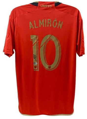 Miguel Almiron Signed Atlanta United F.C. Adidas Home Soccer Jersey (Beckett)