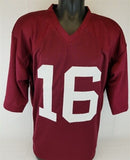 Norm Snead Signed Washington Redskins Custom Jersey (JSA Witness COA)