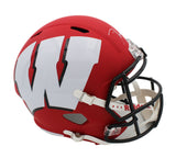 Derek Watt Signed Wisconsin Badgers Speed Full Size AMP NCAA Helmet