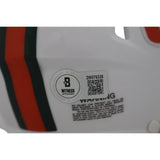 Jimmy Johnson Autographed Miami Hurricanes Speed Mini Helmet Beckett 48638