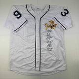 Autographed/Signed The Sandlot Movie 6x Cast Member Sigs Jersey Beckett BAS COA