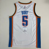 Luguentz Dort signed jersey PSA/DNA Oklahoma City Thunder Autographed