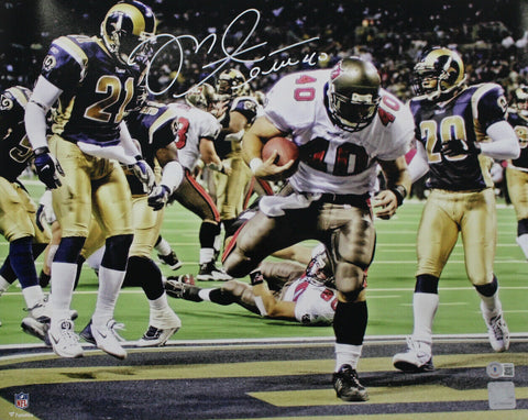 Mike Alstott Autographed Tampa Bay Buccaneers 16x20 Photo Beckett BAS 34198