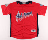 Lorenzo Cain Signed 2018 National League All-Star Majestic Jersey (PSA COA)