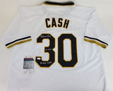 Dave Cash "71 WSC" & "3x All Star" Signed Pittsburgh Pirates Jersey (JSA COA) 2B