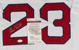 Luis Tiant Signed Boston Red Sox Jersey (JSA COA) 3xAll-Star Pitcher