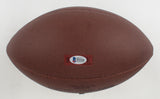 Mike Alstott Signed Wilson NFL Football (Beckett) Tampa Bay Buccaneer All Pro FB