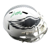 Cooper DeJean Signed/Auto Eagles Full Size Salute Replica Helmet Fanatics 193046