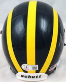 Kwity Paye Autographed Michigan Schutt Mini Helmet w/Go Blue-Beckett W Hologram