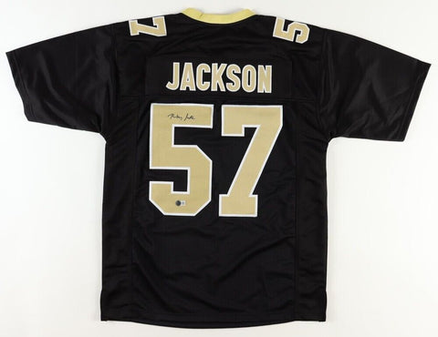 Rickey Jackson Signed New Orleans Saints Jersey (Beckett) Hall of Fame L.B.