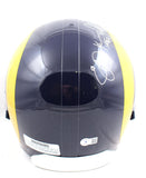 Faulk, Dickerson, Bettis Autographed Rams F/S Replica Helmet- Beckett W Hologram