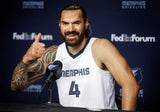 Steven Adams Signed Memphis Grizzlies Nike Vancouver Throwback Jersey (PSA)