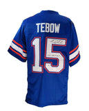 Tim Tebow Signed/Inscribed 07 Heisman Florida Gators Custom Jersey JSA 186815