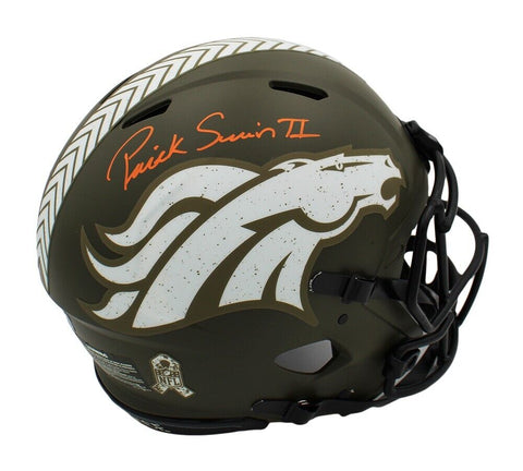 Patrick Surtain II Signed Denver Broncos Speed Authentic STS NFL Helmet