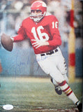 Chiefs Len Dawson Signed 1967 SBl I AFL vs NFL WC Game Program JSA #AW63763