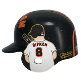 Cal Ripken Jr. Autographed Orioles Hand Painted Batting Helmet JSA