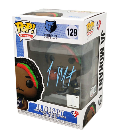 JA MORANT AUTOGRAPHED FUNKO POP VINYL FIGURINE MEMPHIS GRIZZLIES BECKETT 210856