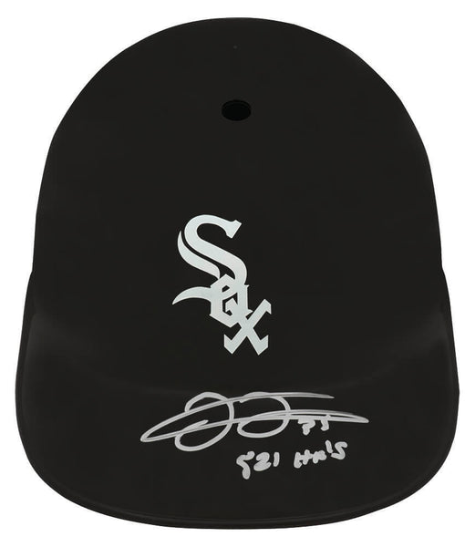 Frank Thomas Signed White Sox Replica Souvenir Batting Helmet w/521 HR's -SS COA