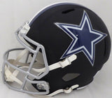 Amari Cooper Autographed Cowboys Matte Black Full Size Speed Helmet JSA WP301497