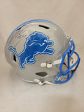 JAHMYR GIBBS SIGNED DETROIT LIONS 2024 F/S SPEED REP HELMET FANATICS