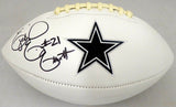 EZEKIEL ELLIOTT AUTOGRAPHED SIGNED COWBOYS WHITE LOGO FOOTBALL BECKETT 143243