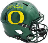 DILLON GABRIEL AUTOGRAPHED OREGON GREEN FULL SIZE HELMET BECKETT WITNESS 235763