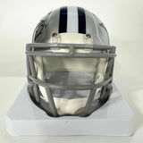 Autographed/Signed Trevon Diggs Dallas Cowboys Mini Football Helmet JSA COA