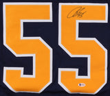 Rasmus Ristolainen Signed Sabres Jersey (Beckett COA) 8th Overall pck 2013 Draft